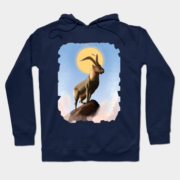 Goat Hoodie by TMBTM